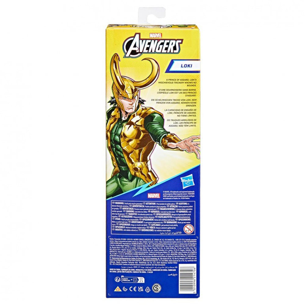 Avengers Loki battle scene display for collectors.