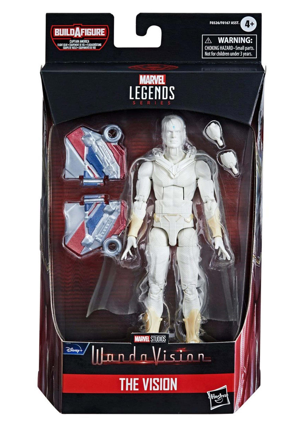 Avengers Vision accessory 1 shown with figure for display.