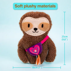 Avenir My First Sewing Kit Sloth presents a calm, mess-free sewing moment.