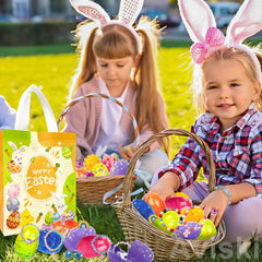 Aviski egg hunt basket, perfect size for little hands and gifting.