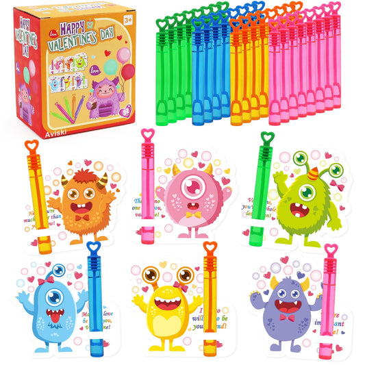 Aviski 32-pack Valentines cards set for classroom exchanges.