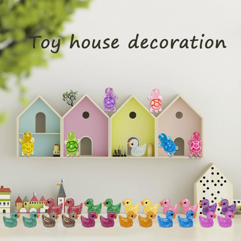 AWEELON bunny resin figurine enhances dollhouses and cake toppers.