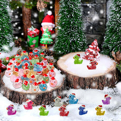 AWEELON miniature ducks for fairy gardens and micro landscapes