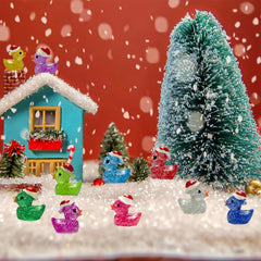 AWEELON resin ducks for aquarium decor and tiny scenes
