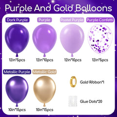 awenztech 12inch purple balloon adds vibrant color to celebrations