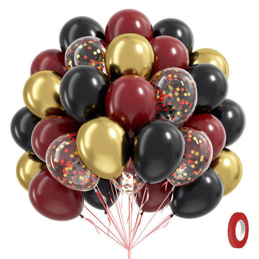 Awenztech burgundy balloons for elegant maroon-themed celebrations.