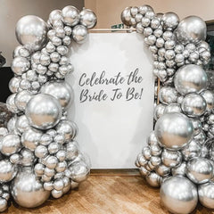 Awenztech balloons with air or helium for versatile decorating options.