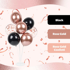 Awenztech rose gold latex balloons for elegant color harmony