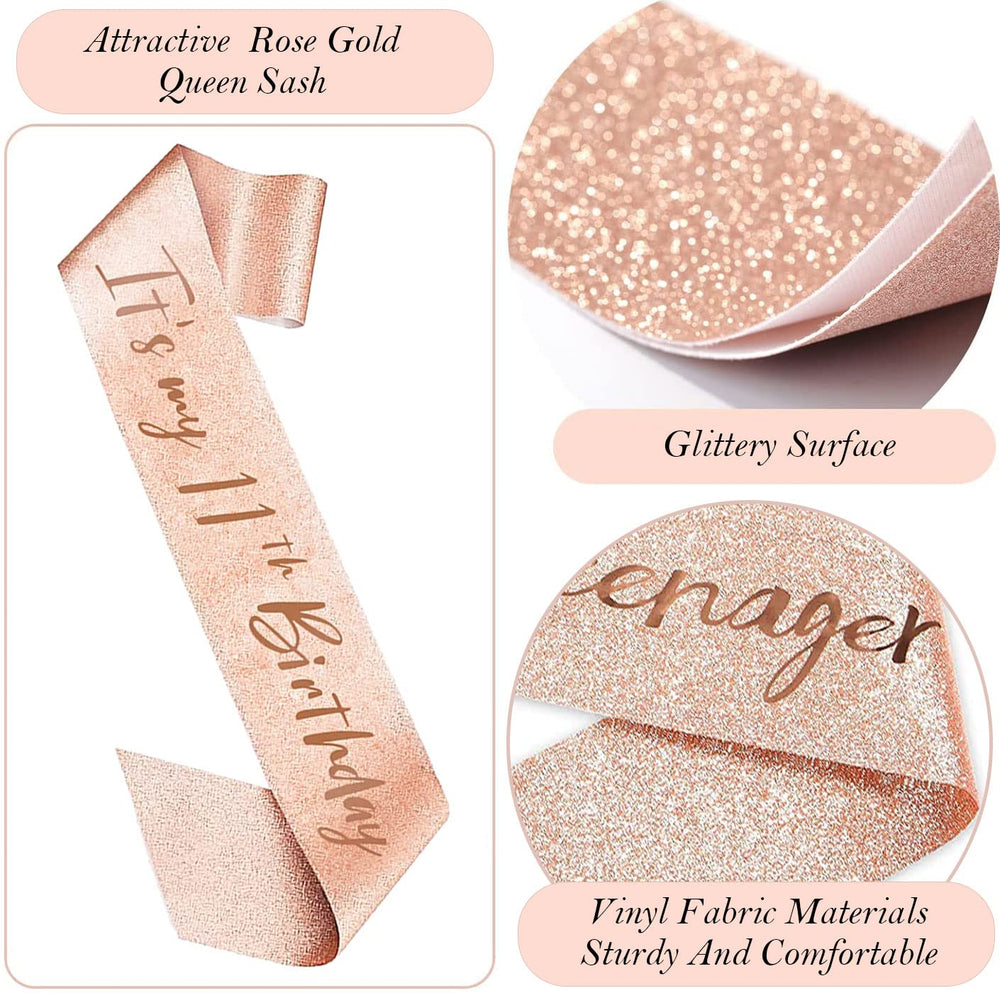 Awfrky rose gold 11 candles with long burn time