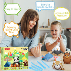 AWNOGKUE gift-pack clay kit ideal for holidays, birthdays, and classroom rewards.