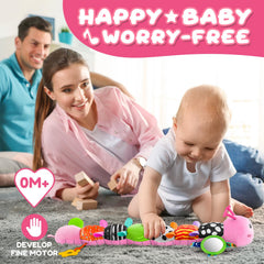 AWOTOY caterpillar 20-inch scale plush helps track growth.