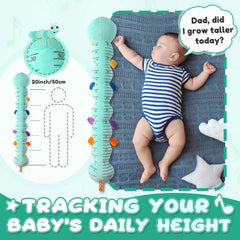 AWOTOY caterpillar toy soft fabric keeps baby safe during soft play.