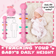 AWOTOY growth-scale design helps parents track baby height informally.