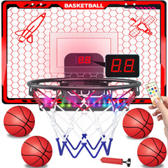 Awsoo basketball hoop with LED lights boosts at-home play