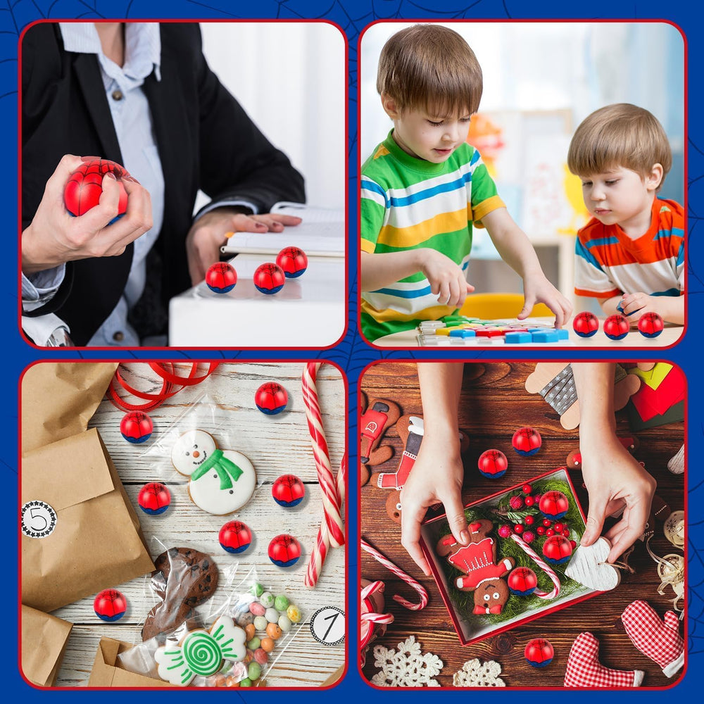 AXBMM spider stress balls, durable and bounce-back, suitable for gifts and giveaways.