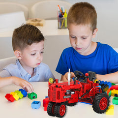 Axinao Toys durable parts withstand active, repetitive builds and play.