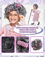 AXINYINGESS glasses with chain for a classic grandma style