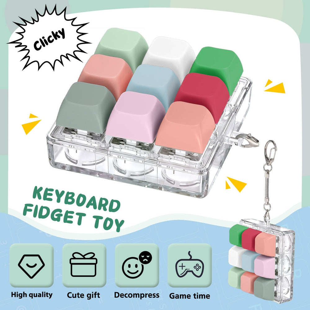 Axlksia button fidget toy shows safe silicone and durable ABS materials