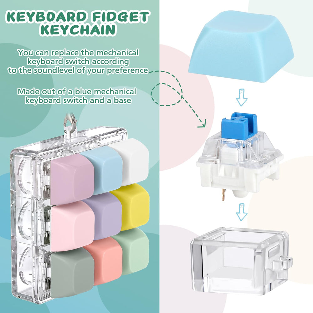 Axlksia desktop decor fidget ornament adding playful ambiance to a workspace