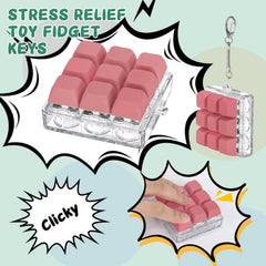 Axlksia keyboard fidget office use β decorative yet functional stress relief tool