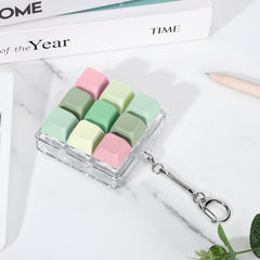Axlksia versatile fidget keychain doubles as desk decor