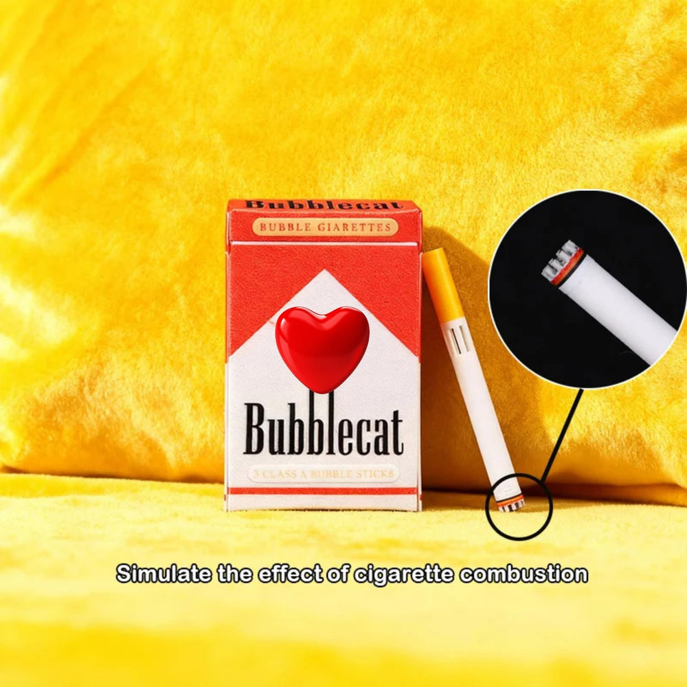 Axonkit Bubble Cigarette Box Size mirrors real packaging for realistic display.