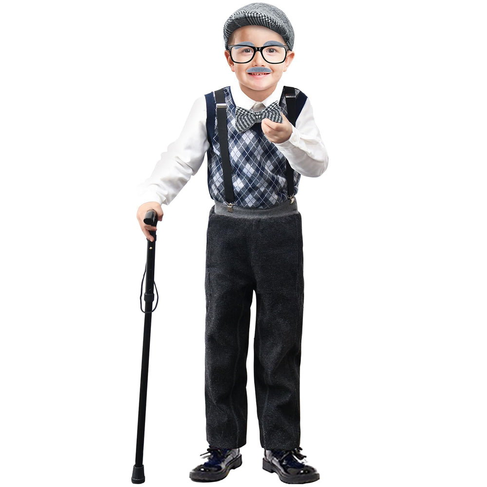 Axwcon old man vest enhances vintage silhouette and comfortable movement