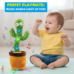 Ayeboovi singing cactus toy providing lively playtime entertainment.