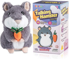 Ayeboovi talking hamster repeats what you say for interactive play