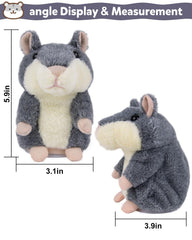 Ayeboovi verbal-imitation hamster demonstrates playful mimicry for children.