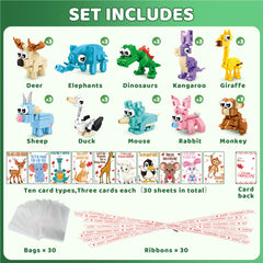 AYGXU animal blocks for kids playing and learning shapes.