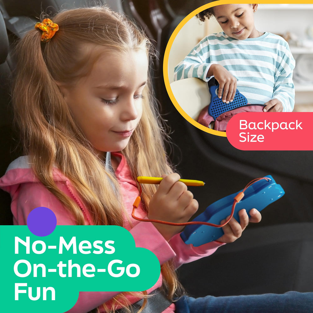 AYNAT FUN compact drawing board for kids enables portable fun.