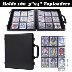 Azamou toploader binder 9-pocket sleeves keeps cards secure.
