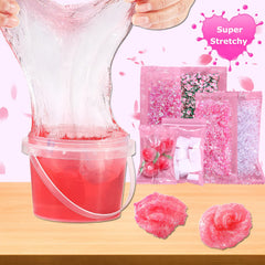 Azeperoy six add-ins set showcased for DIY jelly cube slime creativity