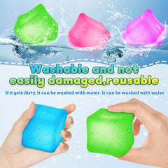 Azurphoric stress cube set, versatile trio for home, office, travel