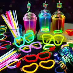 B Bascolor star connectors inspire festive neon accessories and crafts.