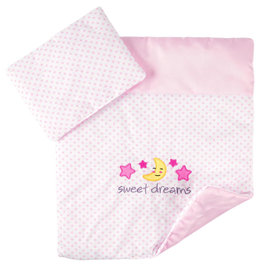 BABESIDE 2-piece doll bedding fits 12-15 inch dolls for realistic sleep setups.