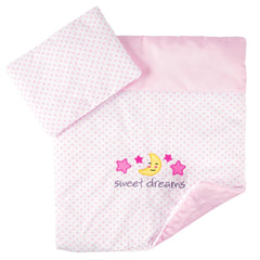 BABESIDE 2-piece doll bedding fits 12-15 inch dolls for realistic sleep setups.