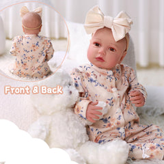 BABESIDE 20-inch doll ready for little arms and easy cuddling.