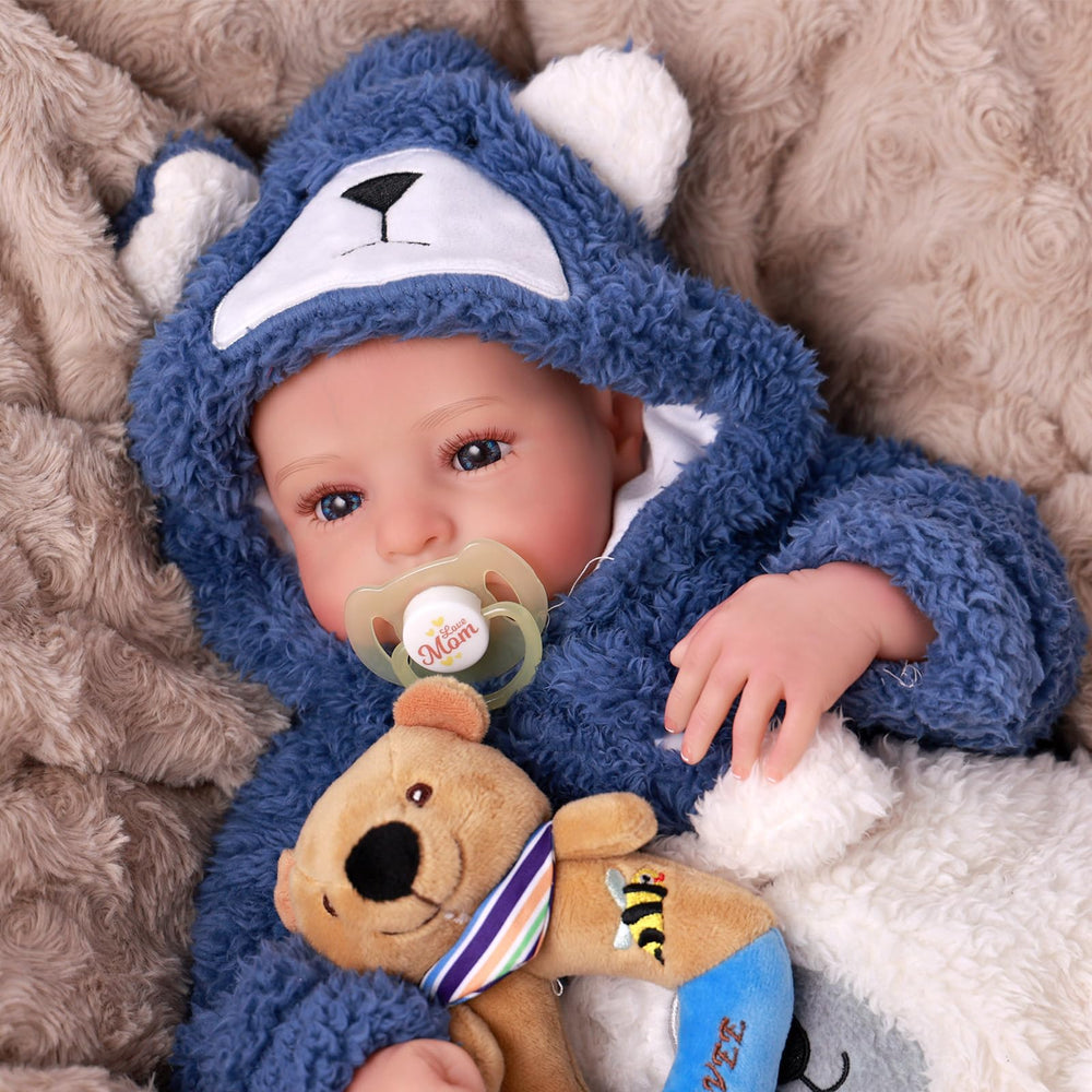 BABESIDE Aiden soft cloth body highlights cuddly realism