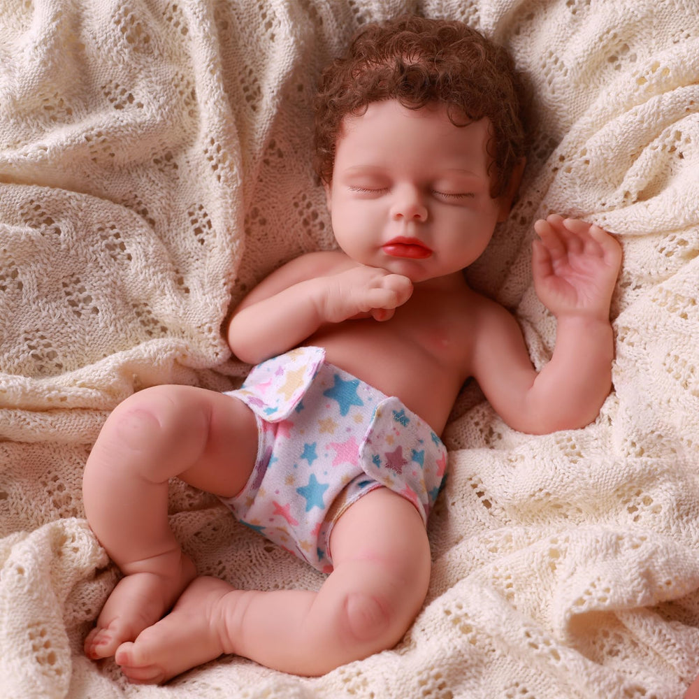 BABESIDE 12-15 inch diaper set tailored for common reborn dolls.