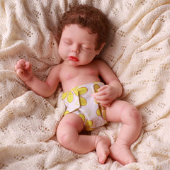BABESIDE flamingo print doll diapers, tropical mood for dress-up.