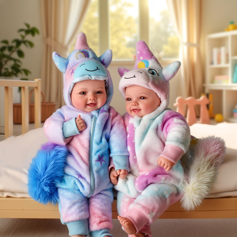 BABESIDE unicorn hoodies add magical pretend play flair