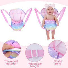 BABESIDE complete doll accessories pack for 12-15 inch dolls