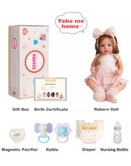 BABESIDE Dara newborn clothing fits the 20-inch doll for authentic styling