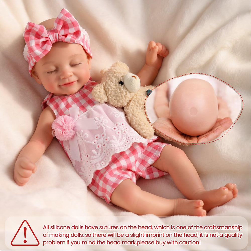 BABESIDE hand-painted skin tones enhance lifelike detail and touch.