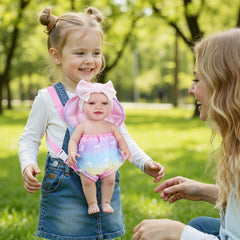 BABESIDE doll diapers set supports nurturing role-play