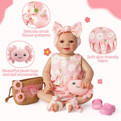 BABESIDE doll headband pink, completes cute looks for quick outfit upgrades