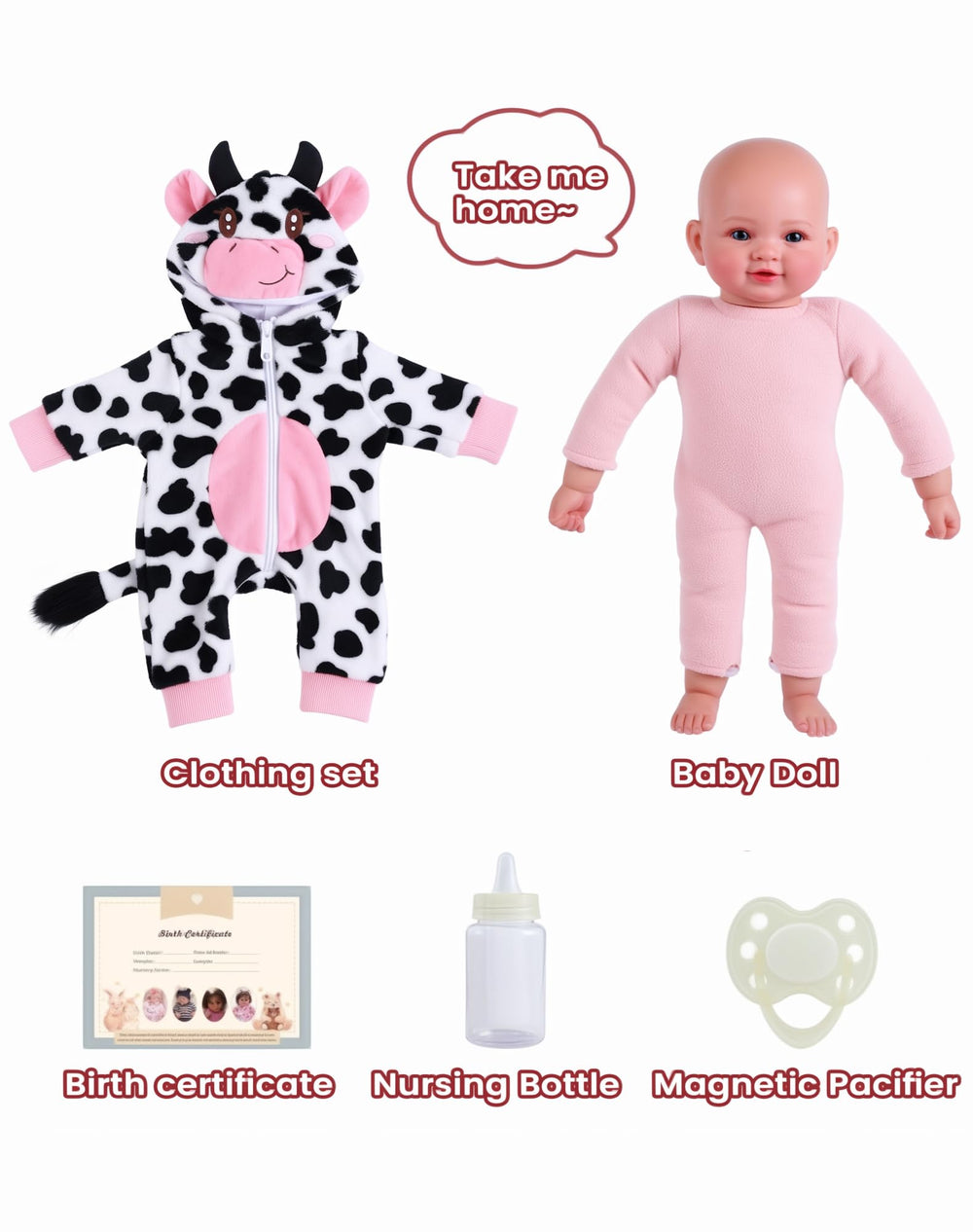 BABESIDE lifelike expressions invite nurturing pretend play
