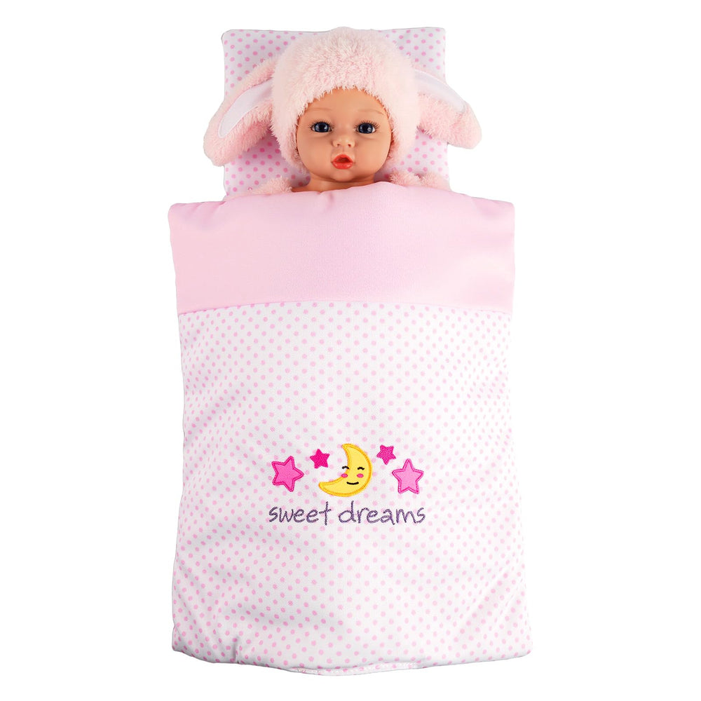 BABESIDE two-piece set elevates tiny doll bedroom aesthetics.